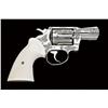 Image 2 : Custom engraved Colt Detectives Special revolver, .38 Spl. cal., 2" barrel, nickel finish, custom ch