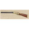 Image 2 : Navy Arms .44-40 caliber Henry carbine, 18” barrel, blue and case hardened finish, walnut stock, ful