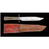 Image 1 : Rare American Bowie by J. Todt, San Francisco. Ricasso is stamped “J. Todt / S. F.” Approx. 12-5/8” 