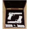 Image 1 : Custom Pair of semi-automatic pistols by L. A. R. Manufacturing Incorporated, West Jordan, Utah, in 