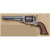 Image 1 : Whitney Pocket Model percussion revolver, .31 cal., 5” octagon barrel, blue and case hardened finish