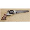 Image 2 : Remington New Model 1858 Army percussion single action revolver, .44 cal., 8” octagon barrel, patina