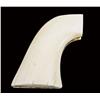 Image 2 : Beautiful old ivory grips for a Colt SAA revolver in overall excellent condition showing nice graini