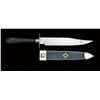 Image 2 : Small Sheffield Bowie knife by James Rodgers. Approx. 11-1/8” overall, 6-3/4 clip blade with false e