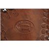 Image 2 : Deluxe custom tooled heavy leather double loop holster and cartridge belt by P.R. Roland of Huntingt