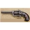 Image 1 : Springfield percussion pocket revolver, .36 cal., 3-3/4” barrel, wood birds head grips, #NVSN. This 