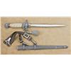 Image 1 : Nazi Luftwaffe dagger with scabbard, hanger and knot cord. This dagger is in overall very good to ex