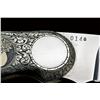 Image 3 : Outstanding signed Jimmy Lile fancy folding knife with Lile-marked leather scabbard, both in as new 