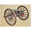 Image 1 : Expertly made miniature Napoleonic field gun by Master miniature maker Carl Furr of Utah. Karl Furr 