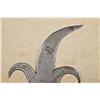 Image 1 : Original circa 1500’s ornate polearm, iron head approx. 25” long including a two stage end spike wit