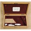 Image 1 : English oak case for Colt Single Action Army, 4-3/4” barrel, cartridge block drilled for .455 calibe