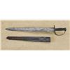 Image 2 : Early Naval cutlass circa late 18th century, probably American, with scabbard. The sword measures ap