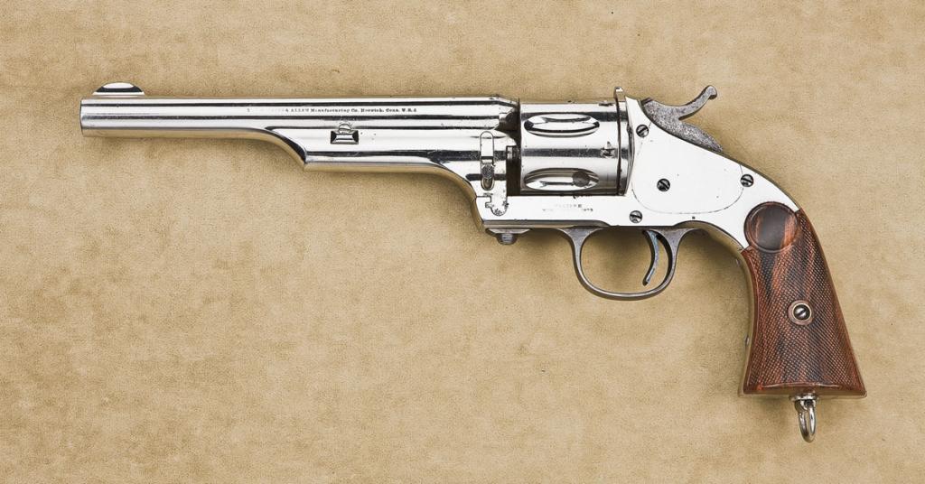 Beautiful conditioned early Merwin and Hulbert Open Top single action ...