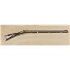 Image 1 : Ornate half-stock percussion plains rifle by Robinson of Philadelphia, .54 caliber rifled bore, medi