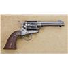 Image 2 : Rare Colt SAA revolver with long fluted cylinder, .45 cal., 4-3/4” barrel, blue and case hardened fi