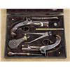 Image 1 : Original pair of cased Henry Deringer percussion pistols with accessories. The pistols measure appro