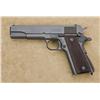 Image 1 : Model 1911A1, .45 ACP caliber semi-automatic pistol by Remington Rand, with no US property markings 