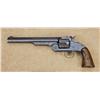 Image 1 : Smith & Wesson second model American, .44 S&W caliber, single action revolver, with 8” barrel, blued