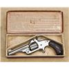 Image 1 : Smith & Wesson New Model 1-1/2 .32 caliber single action revolver, nickel plated, hard rubber grips,
