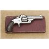Image 2 : Smith & Wesson New Model 1-1/2 .32 caliber single action revolver, nickel plated, hard rubber grips,