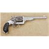 Image 2 : Merwin & Hulbert Third Model large frame Single Action revolver, 44-40 cal., 7” barrel, nickel finis