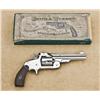 Image 2 : Smith & Wesson Baby Russian, .38 caliber Single Action Revolver with 4” barrel, nickel plated, hard 