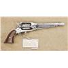Image 2 : Remington New Model Single Action Army conversion revolver, .44 cal., 8” octagon barrel, nickel fini