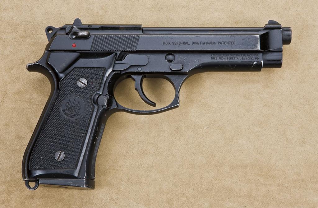 THE SOPRANOS Tony Sirico's Beretta 92 used to shoot “Big Pussy