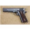 Image 2 : Colt model 1911, .45 ACP caliber semiautomatic pistol, US property marked, blued finish, diamond-che