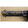 Image 6 : Historically important Leather bound deluxe wood cased custom Colt engraved and 24 K gold inlaid SAA