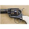 Image 7 : Historically important Leather bound deluxe wood cased custom Colt engraved and 24 K gold inlaid SAA