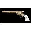 Image 2 : Extremely rare factory engraved, inscribed and gold plated Colt Single Action Army revolver, .45 cal