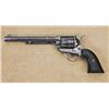 Image 1 : Colt SAA revolver, 44-40 cal., 7-1/2” barrel, blue and case hardened finish, checkered Rampant Colt 
