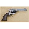 Image 2 : Colt SAA revolver, .38 WCF cal., 4-3/4” barrel, blue and case hardened finish, checkered Colt hard r