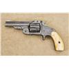 Image 1 : Engraved Smith & Wesson “Baby Russian” Model spur trigger revolver, .38 cal., 3-1/4” barrel, nickel 