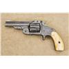 Image 1 : Engraved Smith & Wesson “Baby Russian” Model spur trigger revolver, .38 cal., 3-1/4” barrel, nickel 