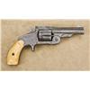 Image 2 : Engraved Smith & Wesson “Baby Russian” Model spur trigger revolver, .38 cal., 3-1/4” barrel, nickel 