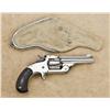 Image 2 : Smith & Wesson .32 Single Action New Model 1-1/2 spur trigger revolver, .32 cal., 3” barrel, nickel 