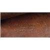 Image 2 : Tooled leather single loop holster, marked "Padgitt Bros Co. Makers Dallas, Tex", and money belt in 