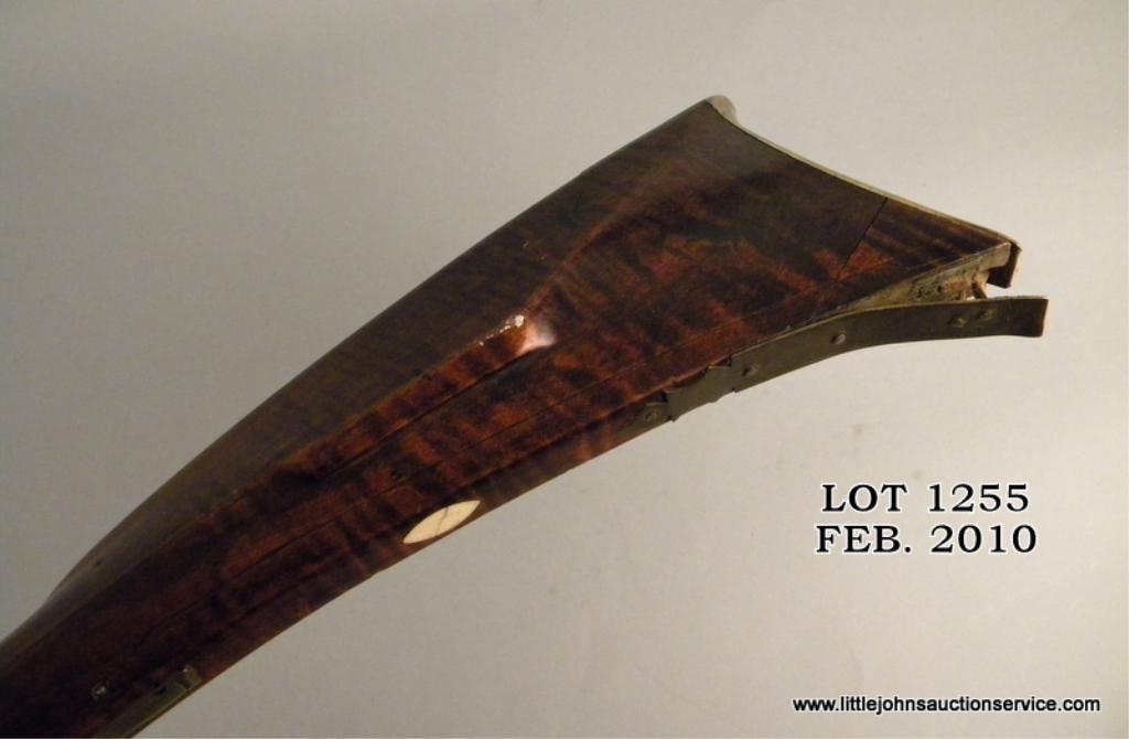 Allentown style flintlock Kentucky rifle with European 18th century ...