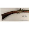 Image 8 : Allentown style flintlock Kentucky rifle with European 18th century brass lock. The rifle measures 5