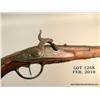 Image 2 : Germanic Horseman's size f/l pistol cut for shoulder stock and converted to percussion signed "Hess 