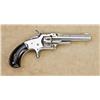 Image 2 : Smith & Wesson Model 1, 3rd issue, .22 cal., 3-1/4” barrel, nickel finish, rosewood grips, #69727. T