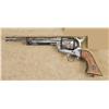 Image 1 : Interesting Anit and Char copy of a Colt SAA, .44 cal., 7-1/2” barrel, nickel finish, wood grips, #3