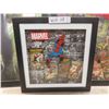 Image 10 : 2 26" X 38" Marvel Superhero Displays and 14" X 14" Spiderman Shadowbox