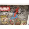 Image 13 : 2 26" X 38" Marvel Superhero Displays and 14" X 14" Spiderman Shadowbox