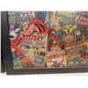 Image 6 : 2 26" X 38" Marvel Superhero Displays and 14" X 14" Spiderman Shadowbox