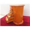Image 12 : Large Wooden Jewellery Box Filled with Jewellery