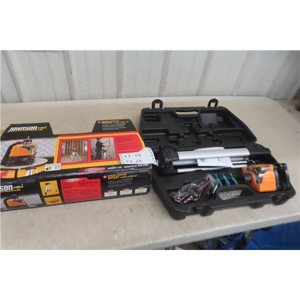 New Johnson Laser Level Kit