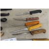 Image 6 : Lot of 13 Knives Fillet Hunting and Butcher
